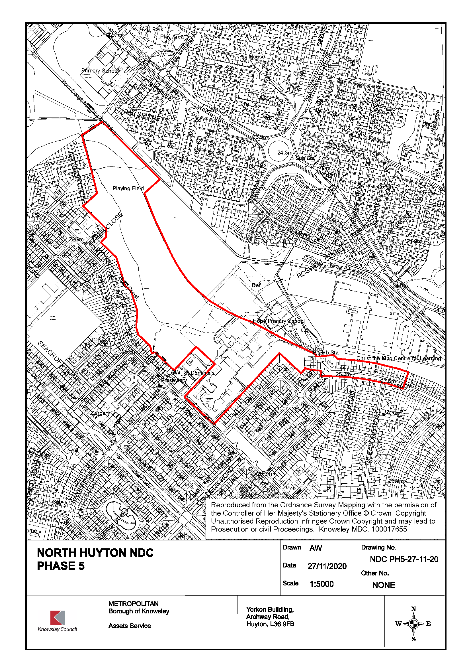 Map of area